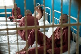 Mental hospital patients in the colony