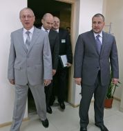 Participants of opening of the Center of the electronic keys certification