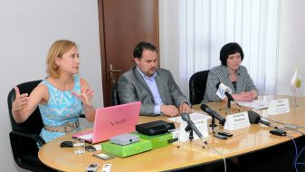 Alina Sigda, Vladimir Fedorchuk and Elena Lykhvar