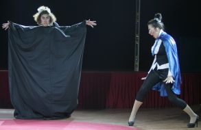 Artists of circus "Kobzov"