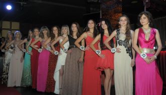 Participants of "Miss Kharkovshchina-2012 beauty contest