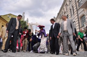 Aleksandr Popov and Nikolay Moskalev