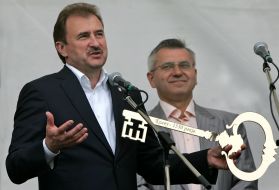 Aleksandr Popov and Nikolay Moskalev