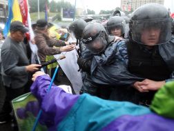 Employees of militia