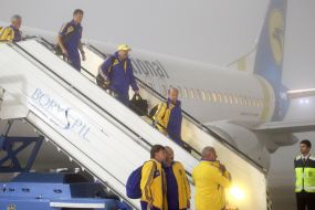 The Delegation of Ukrainian national football team