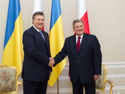Виктор Янукович и Бронислав Коморовский