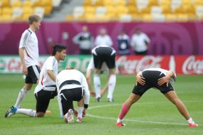 Players of the national soccer team of Germany