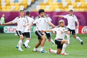 Players of the national soccer team of Germany