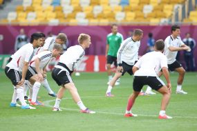 Players of the national soccer team of Germany