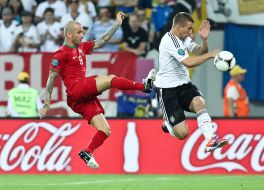 Лукас  Подольски и Рауль Мейрелеш