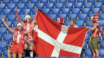 Denmark fans