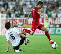 Mats Hummels and Cristiano Ronaldo