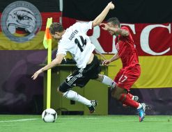 Хольгер Бадштубер и Нани Луиш