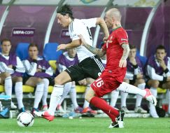 Mesult Ozil and Raul Mireles