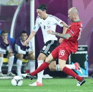 Mesult Ozil and Raul Mireles