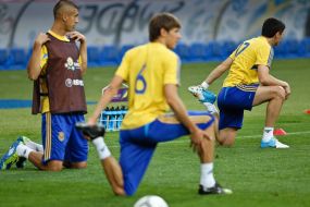 Players of Ukraine national football team