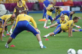 Players of Ukraine national football team