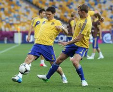 Players of Ukraine national football team