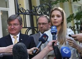 Григорий Немыря, Сергей Власенко и Евгения Тимошенко