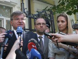 Григорий Немыря, Сергей Власенко и Евгения Тимошенко