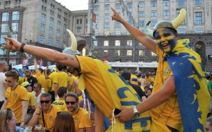 Swedish football fans