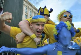 Swedish football fans