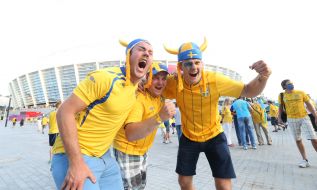 Swedish football fans