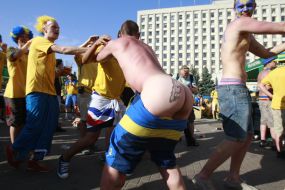 Swedish football fans