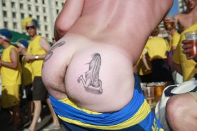 Swedish football fans