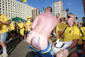 Swedish football fans
