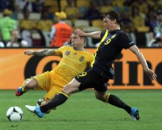 Andriy Voronin and Kim Kallstrom