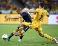Yevhen Selin and Sebastian Larsson