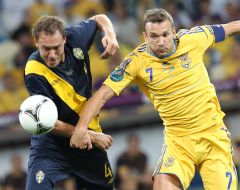 Andriy Shevchenko and Andreas Granqvist