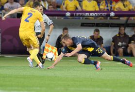 Yevhen Selin and Markus Rosenberg