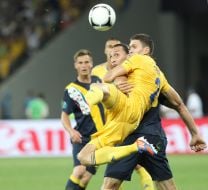 Zlatan Ibrahimovic and Yevhen Selin