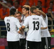 Players of the team of Germany
