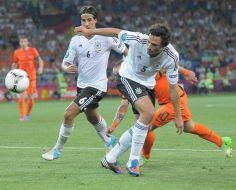 Wesley Sneijder, Sami Khedira and Mats Hummels