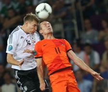 Арьен Роббен и Хольгер Бадштубер