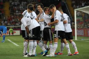 Players of the team of Germany
