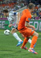 Arjen Robben and Philipp Lahm