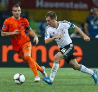 Rafael van der Vaart  and Philipp Lahm