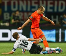 Arjen Robben and Philipp Lahm