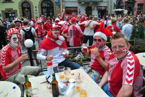 Fans of Denmark national football team