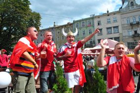 Fans of Denmark national football team