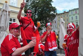 Fans of Denmark national football team