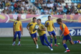 Footballers of the team of Ukraine