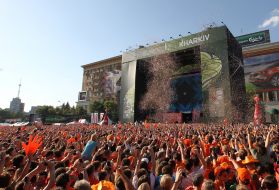 Футбольные болельщики