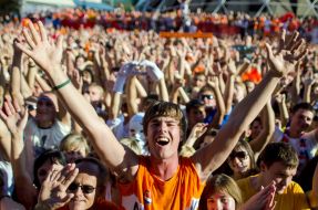 Футбольные болельщики