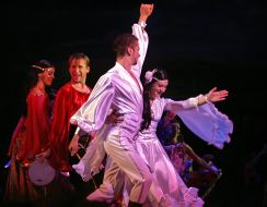 Сцена із спектаклю "Циганський Барон"