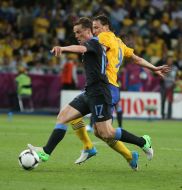 Kim Kallstrom and Steven Gerrard